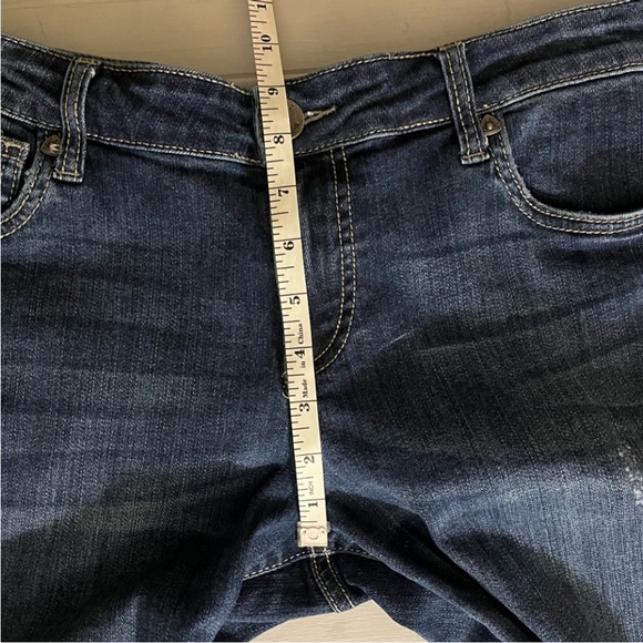 Kut from the Kloth Boyfriend Distressed Denim Jeans Women 10 Medium Wash Stretch - Picture 12 of 13